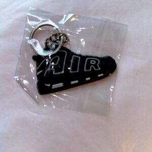 Keychain, NEW, Sneaker, Black & White, Swoosh, Unisex